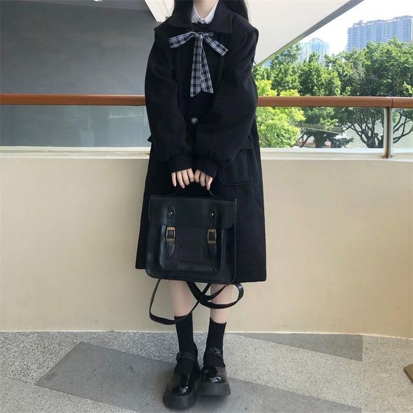 women's wool & blends preppy style japanese winter sweet jk coat kawaii bandage bow cute full sleeve single-breasted black keep warm wo
women's wool & blends preppy style japanese winter sweet jk coat kawaii bandage bow cute full sleeve single-breasted black keep warm wo