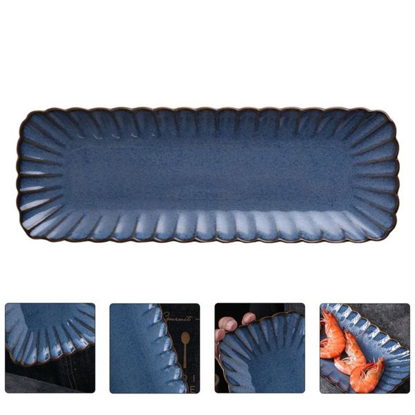 dishes & plates 1pc japanese type creative sashimi plate rectangular pastry dish cold
dishes & plates 1pc japanese type creative sashimi plate rectangular pastry dish cold