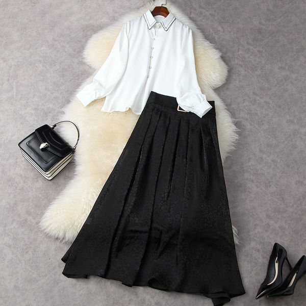 dress european and american women's wear for spring 2021 long sleeved white shirt jacquard pleated skirt fashion suits mz1h
dress european and american women's wear for spring 2021 long sleeved white shirt jacquard pleated skirt fashion suits mz1h