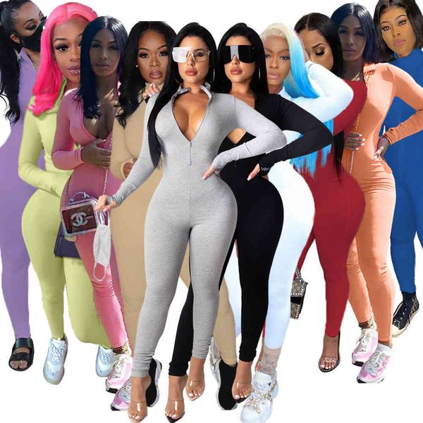 women's tracksuits women jumpsuit slim solid colour pit bar embroidery letters printed elastic thread laides new fashion romp, Gray
women's tracksuits women jumpsuit slim solid colour pit bar embroidery letters printed elastic thread laides new fashion romp, Gray