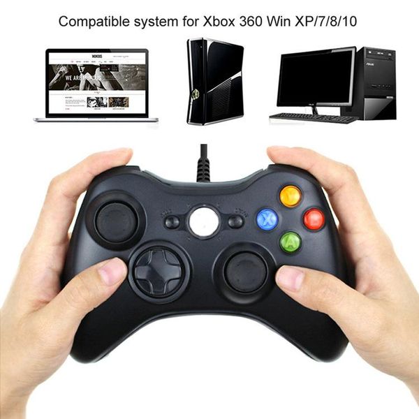 game controllers & joysticks wired gamepad for xbox 360 console controller with receiver joystick ps3 win7/8/10
game controllers & joysticks wired gamepad for xbox 360 console controller with receiver joystick ps3 win7/8/10