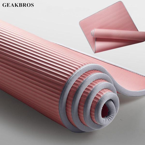61cm yoga mat nrb non-slip mats 10/15mm fitness pilates sports gym exercise pads outdoor indoor carpet with strap
61cm yoga mat nrb non-slip mats 10/15mm fitness pilates sports gym exercise pads outdoor indoor carpet with strap
