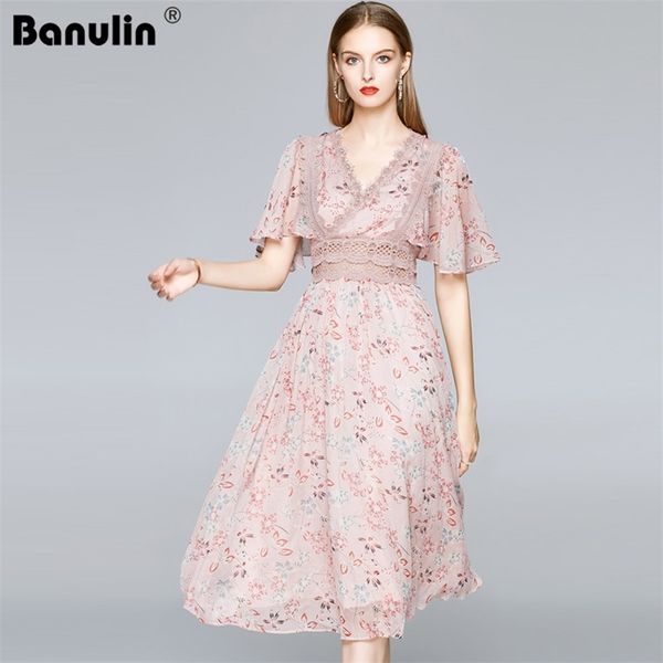 fashion designer runway summer dress women clothes elegant flare sleeve hollow waist lace patchwork print chiffon 210603, Black;gray
fashion designer runway summer dress women clothes elegant flare sleeve hollow waist lace patchwork print chiffon 210603, Black;gray