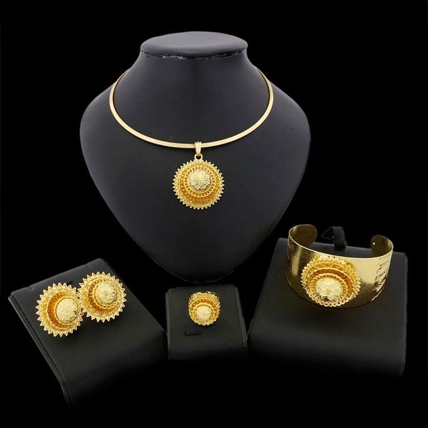 yulaili ethiopia jewelery african nigerian wedding jewelry sets gold color choker necklace earrings bangle ring bridal gifts &, Silver
yulaili ethiopia jewelery african nigerian wedding jewelry sets gold color choker necklace earrings bangle ring bridal gifts &, Silver