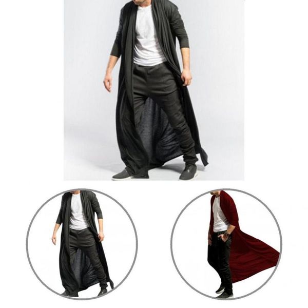 men's jackets stylish solid color long jacket cardigan male breathable ankle-length, Black;brown
men's jackets stylish solid color long jacket cardigan male breathable ankle-length, Black;brown