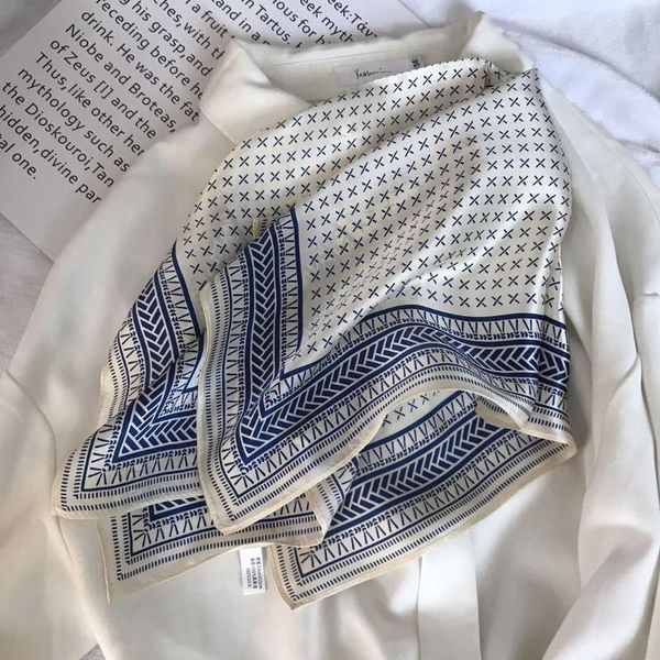 scarves 2021 fashion print 100% silk scarf women headband square headscarf neckerchief female hijab foulard pashmina bandana, Blue;gray
scarves 2021 fashion print 100% silk scarf women headband square headscarf neckerchief female hijab foulard pashmina bandana, Blue;gray