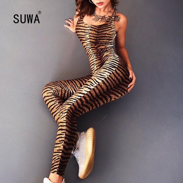 women's jumpsuits & rompers wholesale sleeveless print bodycon jumpsuit 2021 summer casual street elastic fitness workout outfi, Black;white
women's jumpsuits & rompers wholesale sleeveless print bodycon jumpsuit 2021 summer casual street elastic fitness workout outfi, Black;white