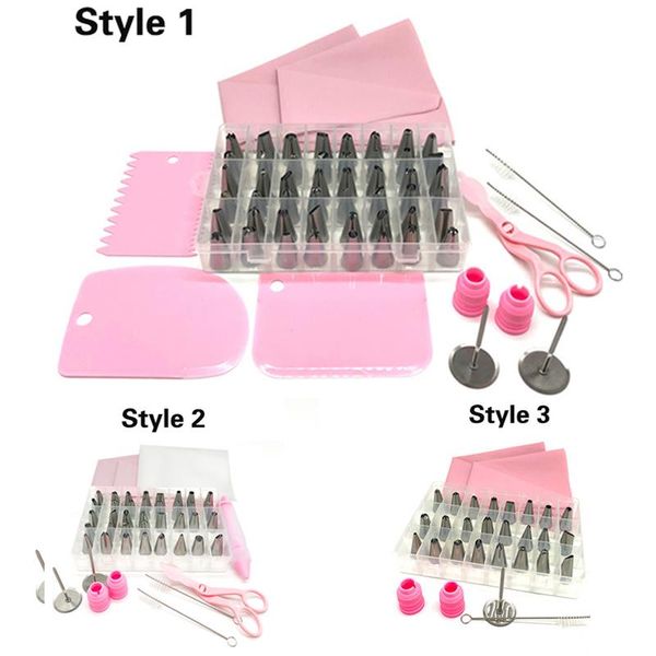 baking & pastry tools 24/36/48pcs stainless steel cake decorating kit fondant decoration set cupcake dessert diy with box
baking & pastry tools 24/36/48pcs stainless steel cake decorating kit fondant decoration set cupcake dessert diy with box