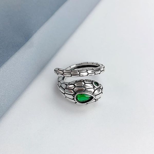 cluster rings green crystal snake ring exotic fantasy winding silver color spirit adjustable opening banquet wedding party jewelry, Golden;silver
cluster rings green crystal snake ring exotic fantasy winding silver color spirit adjustable opening banquet wedding party jewelry, Golden;silver