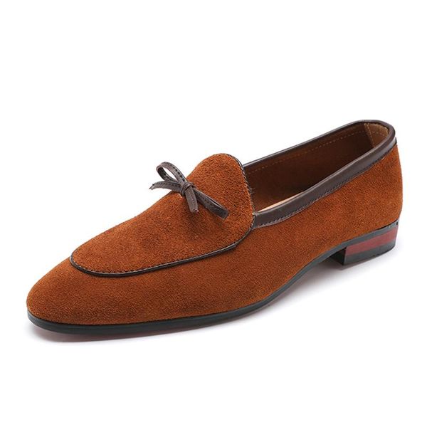 dress shoes 2021 man classic leather tassel suede fashion designer pointed toe gentleman loafers plus size 37-48, Black
dress shoes 2021 man classic leather tassel suede fashion designer pointed toe gentleman loafers plus size 37-48, Black