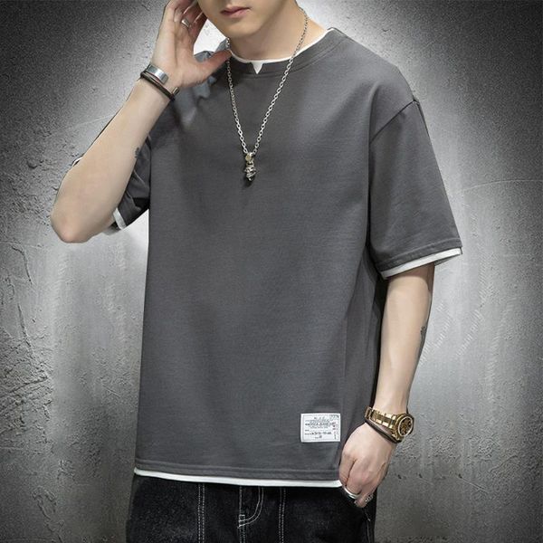 men's t-shirts men tees summer short sleeve fashion clothing solid color o-neck shirts t shirt pure cotton casual, White;black
men's t-shirts men tees summer short sleeve fashion clothing solid color o-neck shirts t shirt pure cotton casual, White;black