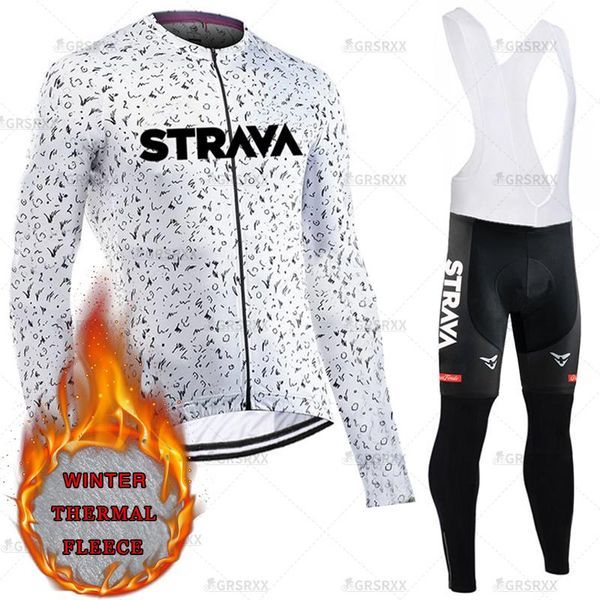 racing sets strava cycling set 2021 winter pure white long sleeve sweatshirt bicycle team race with warmth bib for men, Black;blue
racing sets strava cycling set 2021 winter pure white long sleeve sweatshirt bicycle team race with warmth bib for men, Black;blue