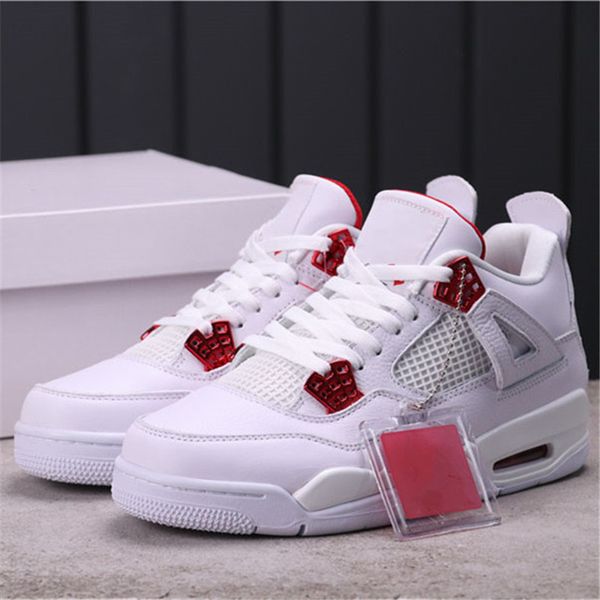 shoes high quailty mens 4 iv purple metallics basketball 4s metallic pack sports sneakers size us7-12 ship, White;red
shoes high quailty mens 4 iv purple metallics basketball 4s metallic pack sports sneakers size us7-12 ship, White;red