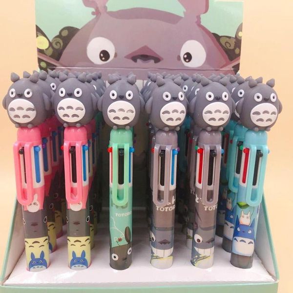 pcs/lot cartoon totoro 6 colors ballpoint pens cute press roller ball school office writing supplies stationery gift, Blue;orange
pcs/lot cartoon totoro 6 colors ballpoint pens cute press roller ball school office writing supplies stationery gift, Blue;orange