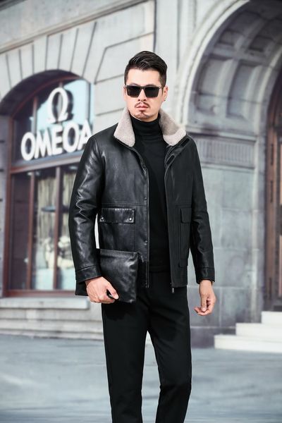 men's jackets casual male style weighed leather jacket down young and middle-aged turtleneck removable fashion trend, Black;brown
men's jackets casual male style weighed leather jacket down young and middle-aged turtleneck removable fashion trend, Black;brown
