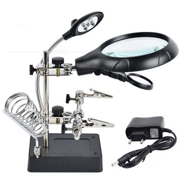 table lamps circuit board welding, mobile phone electronic instrument chip repair magnifying glass lamp 2.5/10 times reading desk
table lamps circuit board welding, mobile phone electronic instrument chip repair magnifying glass lamp 2.5/10 times reading desk