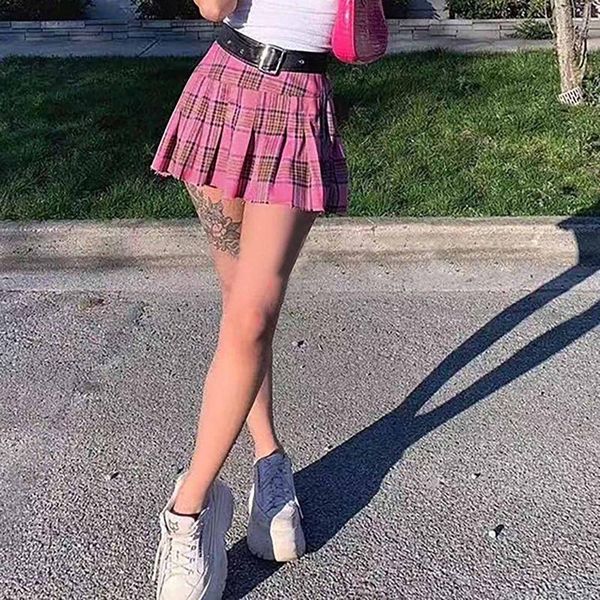 skirts kawaii pink plaid summer women high waist mini student pleated korean fashion harajuku sweet girls dance jupe, Black
skirts kawaii pink plaid summer women high waist mini student pleated korean fashion harajuku sweet girls dance jupe, Black