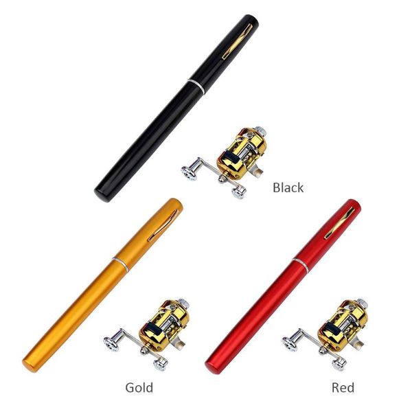 boat fishing rods portable pocket mini aluminum rod pole pen-shaped folding with reel wheel tackle
boat fishing rods portable pocket mini aluminum rod pole pen-shaped folding with reel wheel tackle