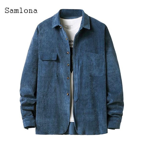 samlona casual leisure demin blouse trendy 2021 spring autumn men shirt masculina camisa blusas homme ropa mens clothing men's shirts, White;black
samlona casual leisure demin blouse trendy 2021 spring autumn men shirt masculina camisa blusas homme ropa mens clothing men's shirts, White;black