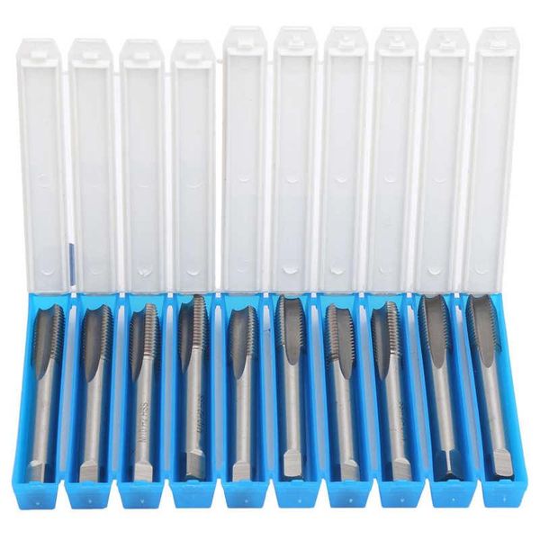 10pcs straight flute tap hss high hardness machine tapping thread drill bits hand tools
10pcs straight flute tap hss high hardness machine tapping thread drill bits hand tools
