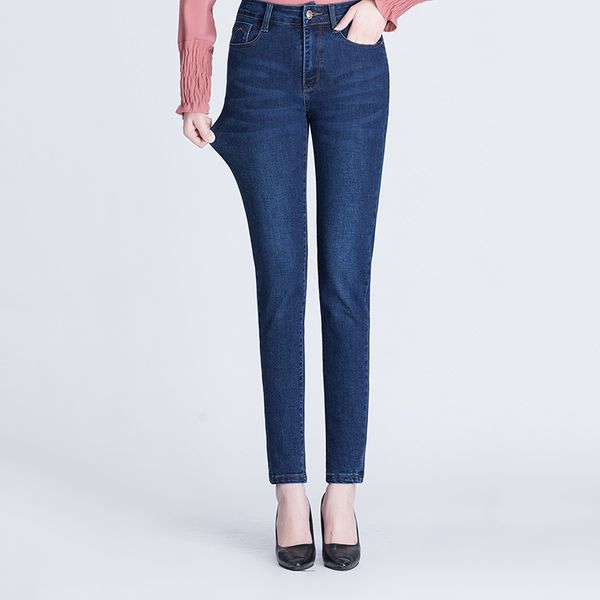 women's blue jeans stretch classics denim pants female high waisted pants mom skinny ladies casual for 210514
women's blue jeans stretch classics denim pants female high waisted pants mom skinny ladies casual for 210514