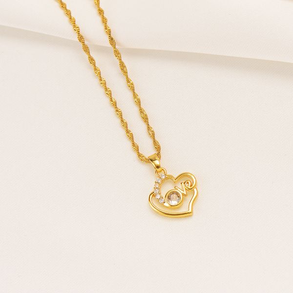 love heart pendant 18k fine solid yellow gold filled valentine day necklace charm 0.30 ct diamond cz, Silver
love heart pendant 18k fine solid yellow gold filled valentine day necklace charm 0.30 ct diamond cz, Silver