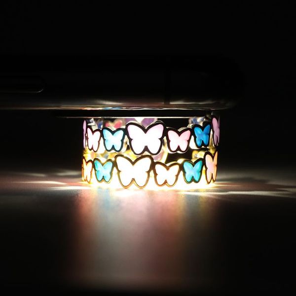 wedding rings cute butterfly luminous ring for women adjustable color change finger bands jewelry gift accessories, Slivery;golden
wedding rings cute butterfly luminous ring for women adjustable color change finger bands jewelry gift accessories, Slivery;golden