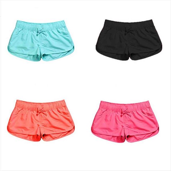 gaoke summer casual fit solid womens short available loose elastic waist breathable fashion, White;black
gaoke summer casual fit solid womens short available loose elastic waist breathable fashion, White;black