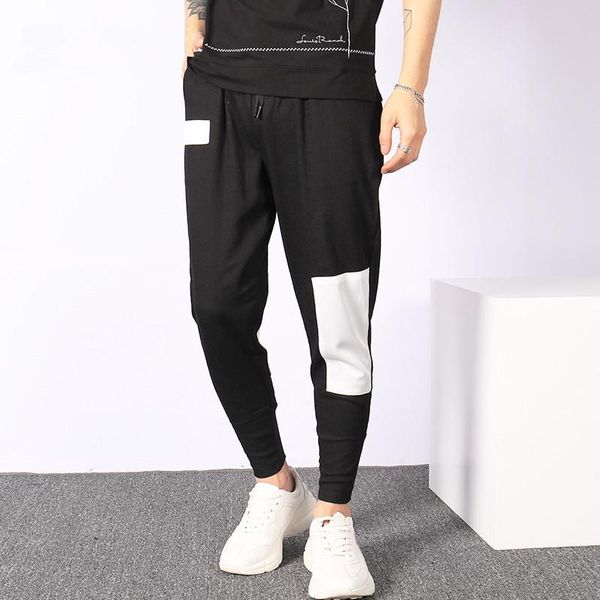summer men's fashion trend haren pants personality thin hairstyles casual male dancing stage costumes, Black
summer men's fashion trend haren pants personality thin hairstyles casual male dancing stage costumes, Black