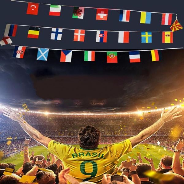 party decoration bunting eco-friendly easy to install polyester garland hanging banner for garden
party decoration bunting eco-friendly easy to install polyester garland hanging banner for garden