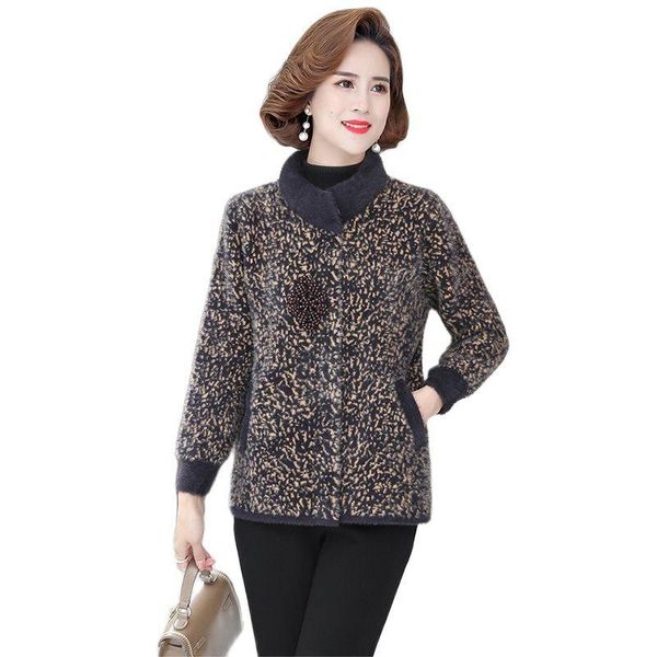 women's wool & blends high-quality women woolen coat autumn winter elegant mink velvet coats large size single breasted jacket outerwea, Black
women's wool & blends high-quality women woolen coat autumn winter elegant mink velvet coats large size single breasted jacket outerwea, Black