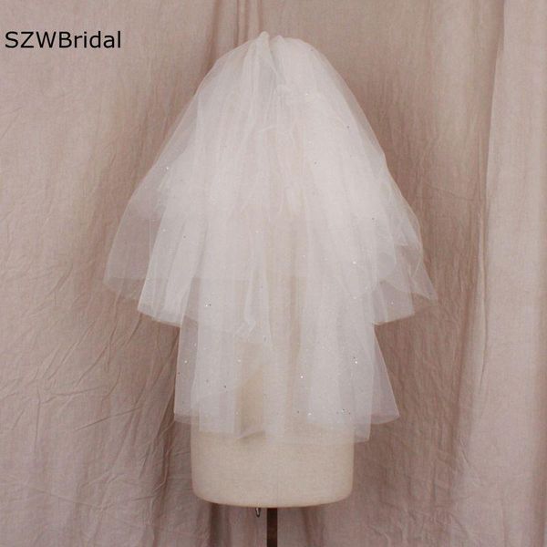 bridal veils ivory wedding veil 4 layers accessoires de mariage crystals beaded bruiloft short, Black
bridal veils ivory wedding veil 4 layers accessoires de mariage crystals beaded bruiloft short, Black