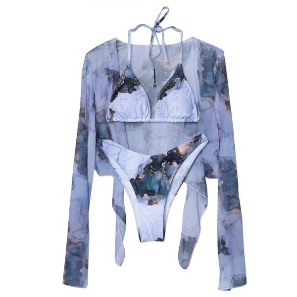 one-piece suits micro bikini swimwear women swimsuit tie-dye printed cross-tie chiffon three-piece split drop
one-piece suits micro bikini swimwear women swimsuit tie-dye printed cross-tie chiffon three-piece split drop