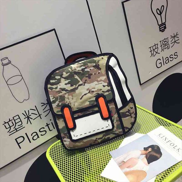 women backpack 3d jump style 2d drawing cartoon back bags comic messenger tote fashion cute student knapsack
women backpack 3d jump style 2d drawing cartoon back bags comic messenger tote fashion cute student knapsack