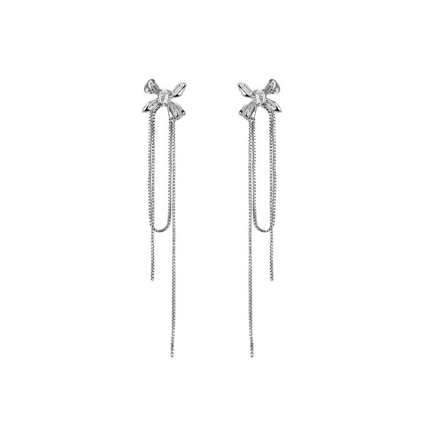 luxury zeg bow tassel earrings women's new fashion earrings niche design sense 925 silver needle ear jewelry fairy
luxury zeg bow tassel earrings women's new fashion earrings niche design sense 925 silver needle ear jewelry fairy