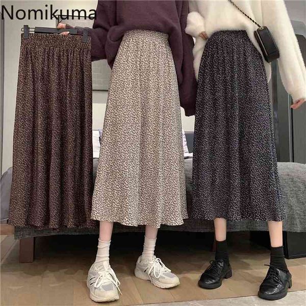 nomikuma autumn winter velour floral skirts korean causal stretch high waist a-line skirt new faldas mujer moda 6d317 210427, Black
nomikuma autumn winter velour floral skirts korean causal stretch high waist a-line skirt new faldas mujer moda 6d317 210427, Black