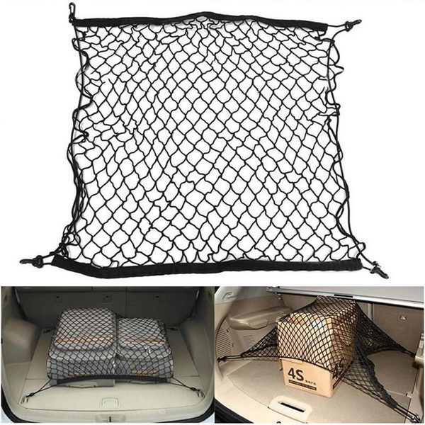 car organizer rear trunk mesh net auto storage bag cargo stowing tidying luggage black 70*70cm for universal automobile suv
car organizer rear trunk mesh net auto storage bag cargo stowing tidying luggage black 70*70cm for universal automobile suv