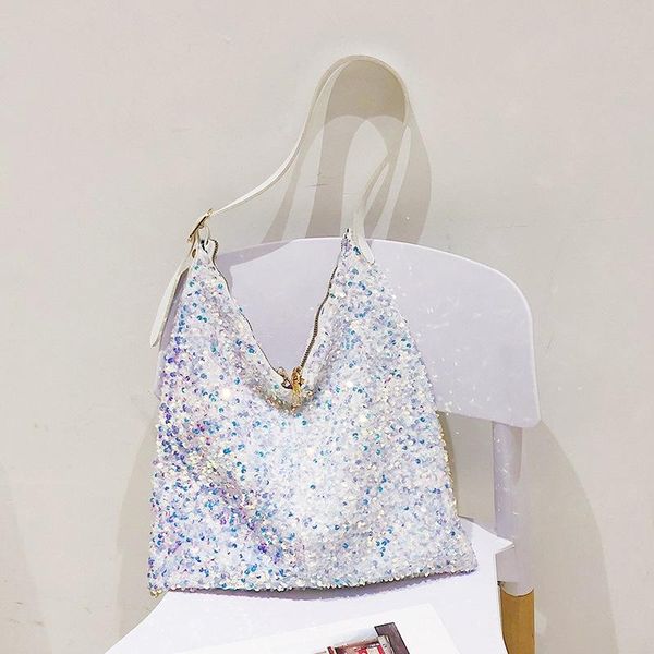 evening bags 2021 blingbling sequin bag fashion versatile one shoulder slanting cross portable women's tote
evening bags 2021 blingbling sequin bag fashion versatile one shoulder slanting cross portable women's tote