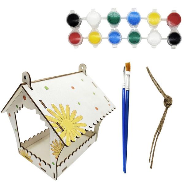 bird cages diy hand painted crafts graffiti house making kit shelter hut building painting set home garden pet supplier
bird cages diy hand painted crafts graffiti house making kit shelter hut building painting set home garden pet supplier
