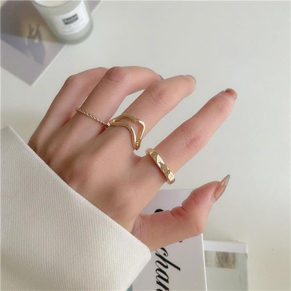 wedding rings ring of female fashion and personality combination three-piece suit light sense luxury senior niche design, Slivery;golden
wedding rings ring of female fashion and personality combination three-piece suit light sense luxury senior niche design, Slivery;golden