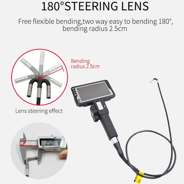 4.5inch screen /otg 5.5mm180degreetwo way articulate handheld endoscope 1080p inspection otg borescope camera digital microscope ip cameras
4.5inch screen /otg 5.5mm180degreetwo way articulate handheld endoscope 1080p inspection otg borescope camera digital microscope ip cameras