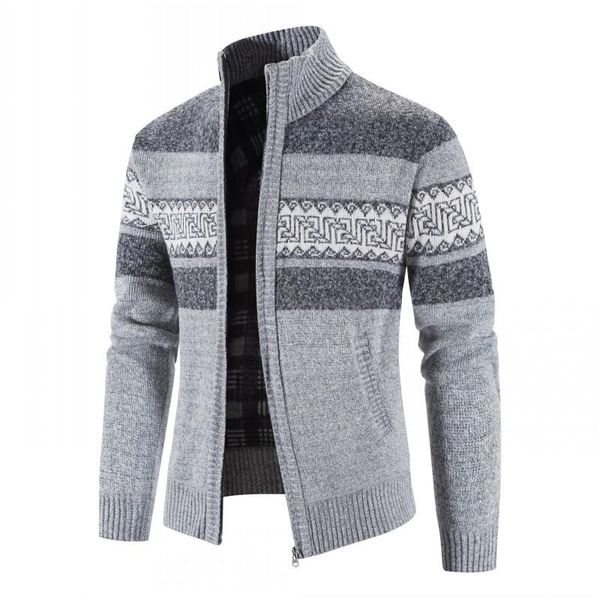 men's sweaters sweater coat fashion patchwork cardigan men knitted jacket slim fit stand collar thick warm coats, White;black
men's sweaters sweater coat fashion patchwork cardigan men knitted jacket slim fit stand collar thick warm coats, White;black