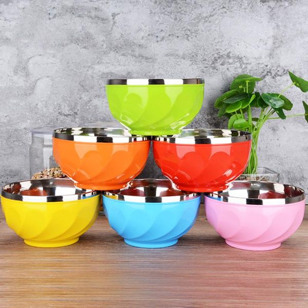 bowls stainless steel rice bowl double-layer anti-scald anti-fall insulation color dinner 13 / 15cm salad ramen
bowls stainless steel rice bowl double-layer anti-scald anti-fall insulation color dinner 13 / 15cm salad ramen