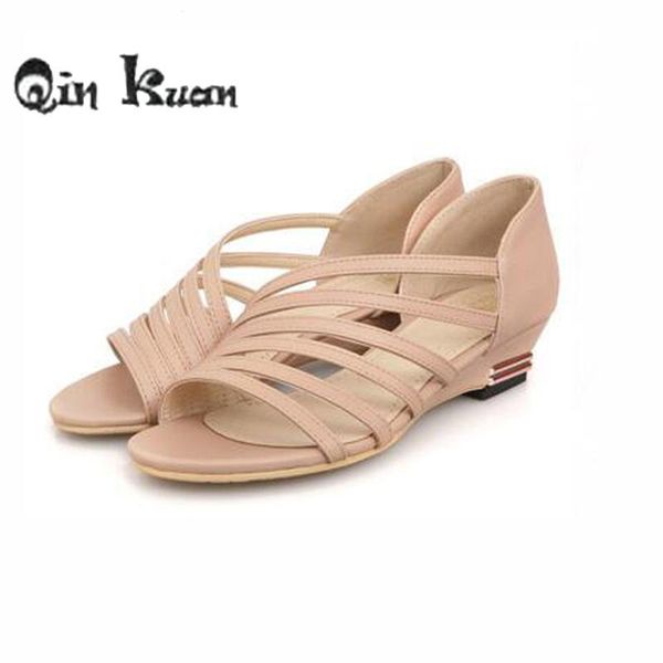 qin kuan fashion women sandals sandalia gladiadora shoes cut-outs flat zip ladies size 32-43, Black
qin kuan fashion women sandals sandalia gladiadora shoes cut-outs flat zip ladies size 32-43, Black