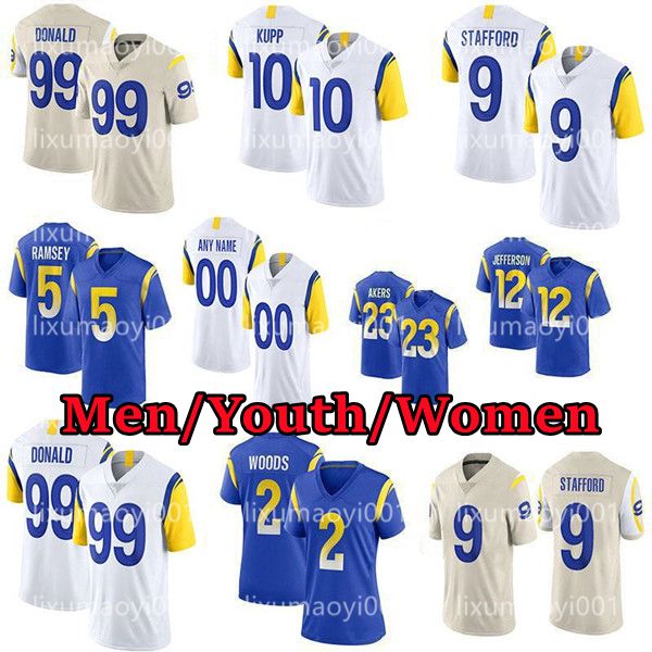 2021 Men women youth 99 Aaron Donald Football 9 Matthew Stafford 20 Jalen Ramsey 10 Cooper Kupp 2 Robert Woods Jerseys, Black;red
2021 Men women youth 99 Aaron Donald Football 9 Matthew Stafford 20 Jalen Ramsey 10 Cooper Kupp 2 Robert Woods Jerseys, Black;red