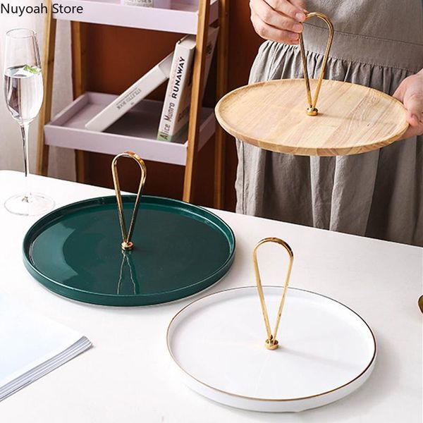 creative portable ceramic cake tray living room dessert fruit bread solid wood display deskhome decoration dishes & plates
creative portable ceramic cake tray living room dessert fruit bread solid wood display deskhome decoration dishes & plates