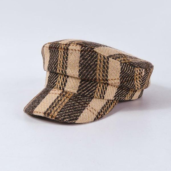 berets 2021 fashion winter plaid peaked cap women men's flat navy hat girl boys autumn trend sboy casual warm, Blue;gray
berets 2021 fashion winter plaid peaked cap women men's flat navy hat girl boys autumn trend sboy casual warm, Blue;gray
