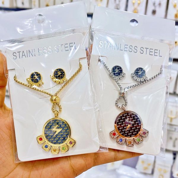 earrings & necklace stainless steel sweater chain choker for women 316l heavy metal gift wholesale accessories, Silver
earrings & necklace stainless steel sweater chain choker for women 316l heavy metal gift wholesale accessories, Silver