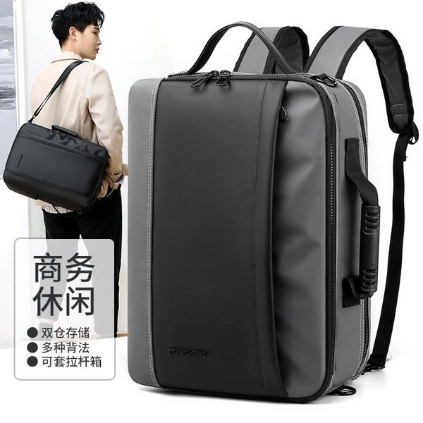 spring business men's backpack large capacity nylon computer handbag school bags
spring business men's backpack large capacity nylon computer handbag school bags