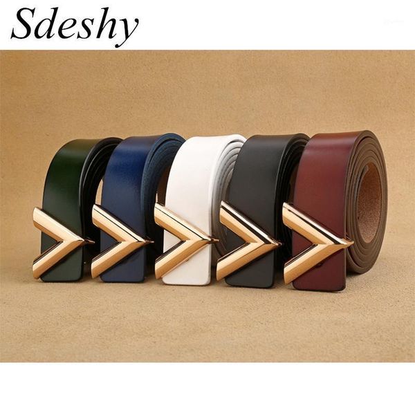 belts cowskin belt brand designer gold v buckle for women luxury genuine leather fashion wild gift1, Black;brown
belts cowskin belt brand designer gold v buckle for women luxury genuine leather fashion wild gift1, Black;brown